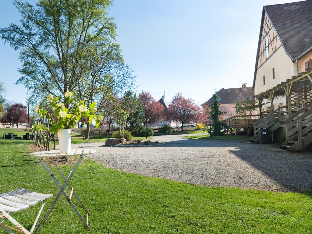 Au Pre Des Poulains Villa Ostheim Bagian luar foto